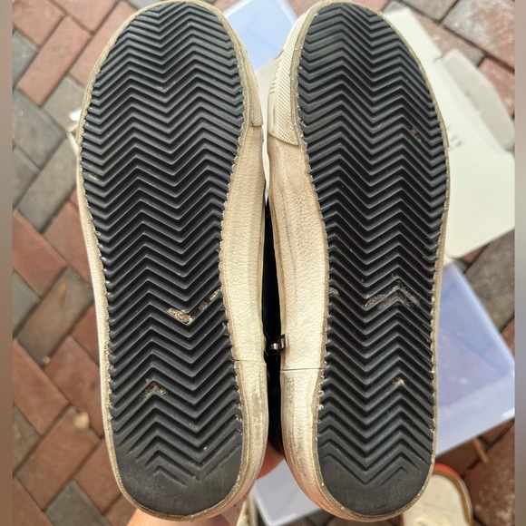 Black Leather Studded Goldens - Picture 4 of 7